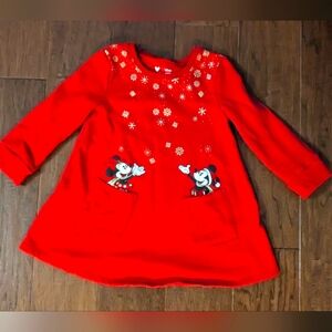Disney Holiday Sweatshirt Dress